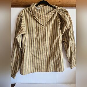 Vintage Pierre Cardin Plaid Blouse